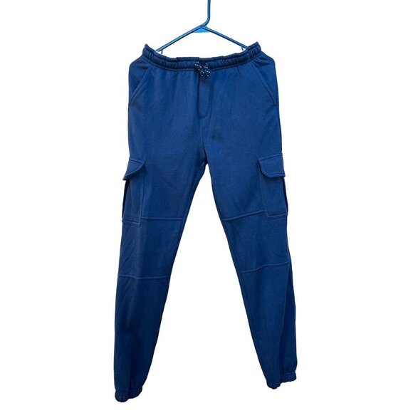Gymboree NWT Navy Blue Jogger Pants Child's 12 Aviator School - Picture 1 of 5